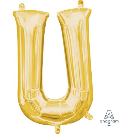 U Gold Jumbo Foil Balloon