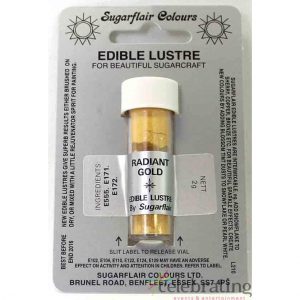 Edible Lustre Radiant Gold