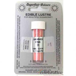 Edible Lustre Shimmer Pink