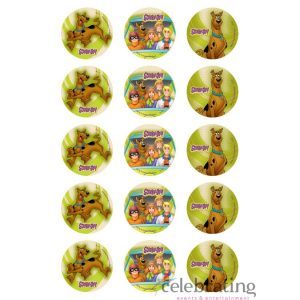 Scooby Doo Cupcake Edible Images 15pk