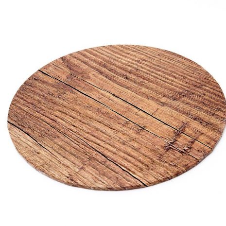 14" Wood Round Masonite Cake Boards - Bulk 5 Pack