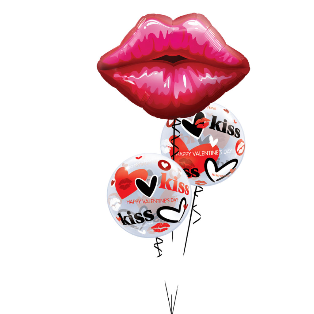 VALENTINES DAY LIPS BOUQUET - Celebrating Party Hire & Party Supply ...